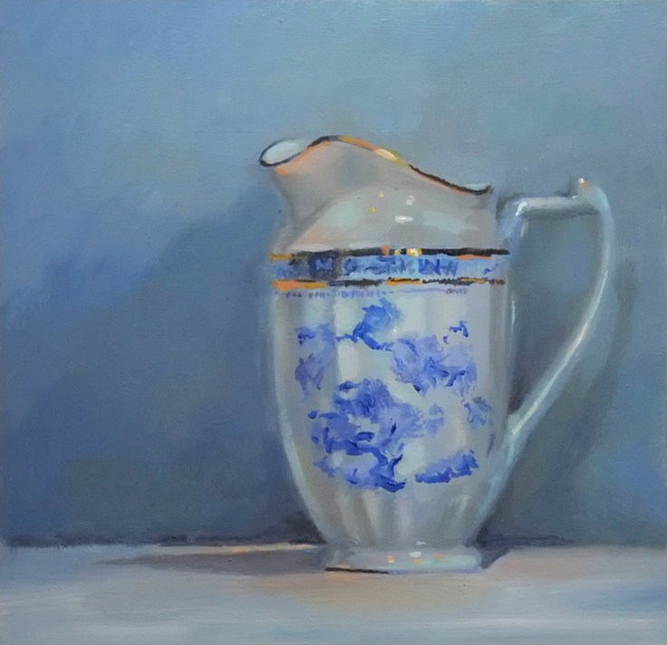 painted jug