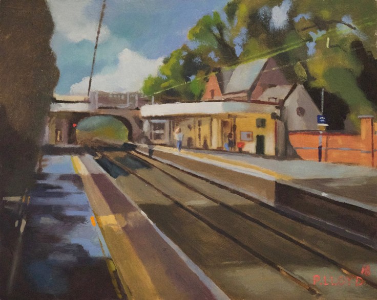Alderney edge train station